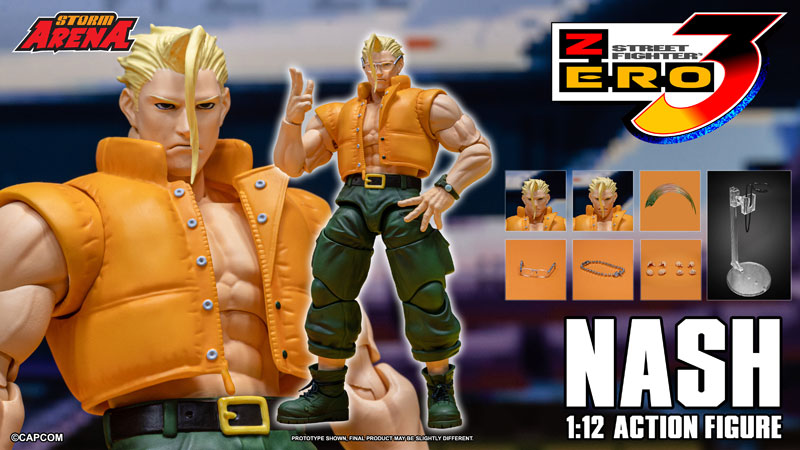 Storm Arena Street Fighter Alpha 3 Nash(Provisional Pre-order)