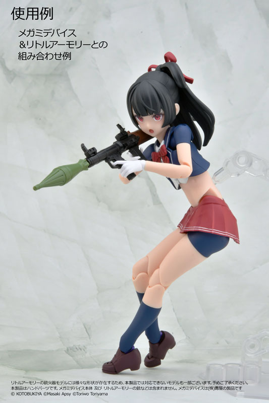 LittleArmory [LA-OP21] Gun Holding Hand for Megami Device White Plastic Model(Pre-order)