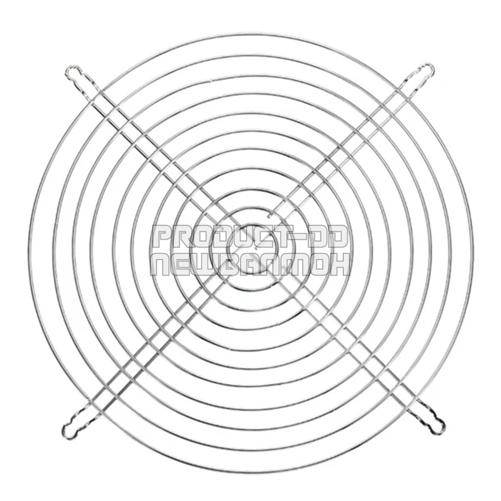 ตะแกรงพัดลมเหล็กชุบ Iron Fan Guard สำหรับพัดลมแบบกลม 10 นิ้ว (25.4x25.4 ซม.)