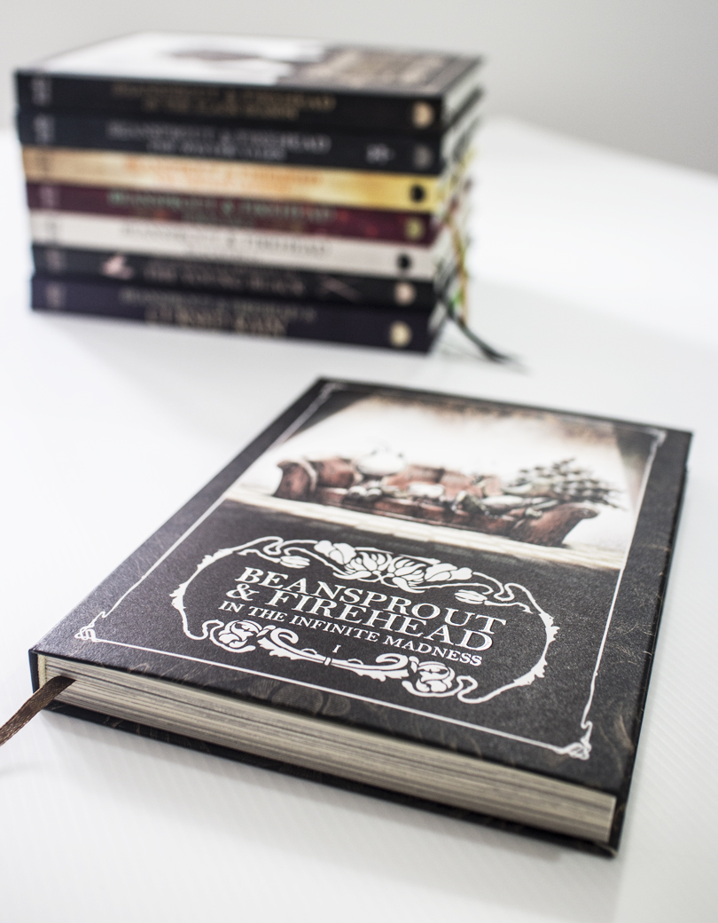 Beansprout & Firehead I In the Infinite Madness - ถั่วงอก และ หัวไฟ (เล่ม1) ในความบ้าคลั่งอันมิรู้สิ้นสุด (ปกกึ่งแข็ง)