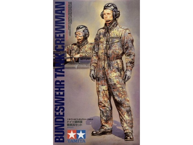 โมเดลฟิกเกอร์ทหาร Tamiya ขนาด 1/16 TA36309 Bundeswehr Tank Crewman