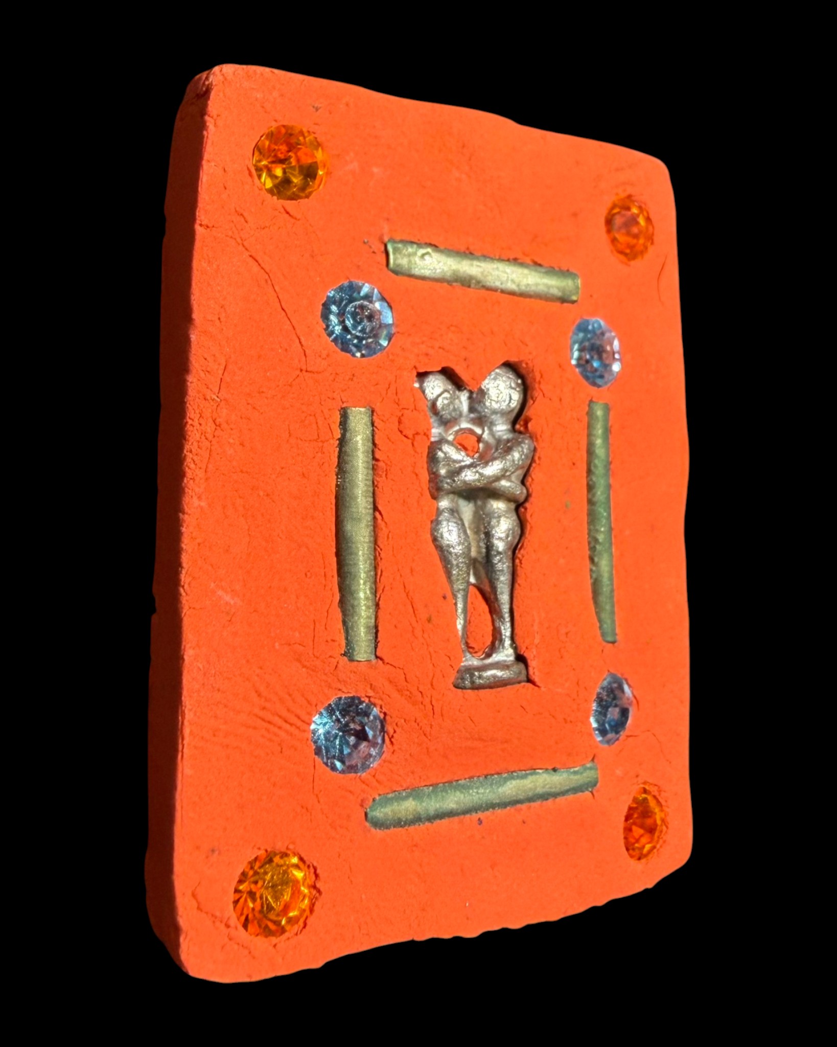 พญาเขาคำเขารักเขาหลง (สีส้ม) Golden Horn Prince. (orange color) SKU-03537