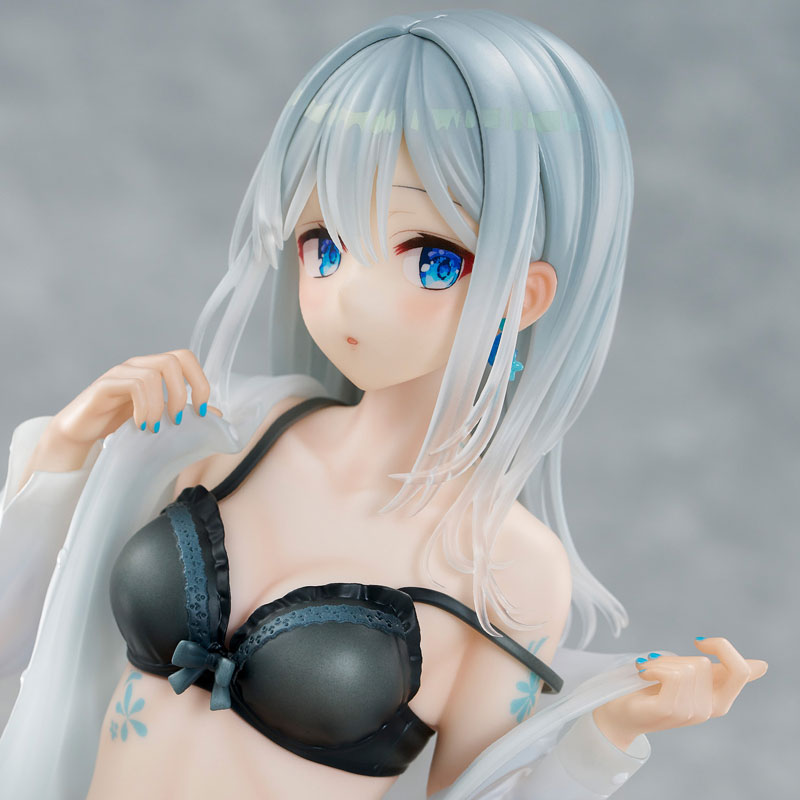 Fuumi Illustration "Changing Ginpatsu-chan -Morning Sky Blue- Exclusive Outfit ver." Complete Figure(Pre-order)