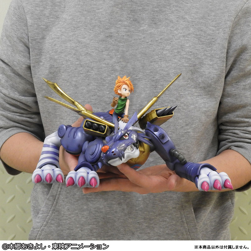 [Exclusive Sale] Precious G.E.M. Series Digimon Adventure Metal Garurumon & Yamato Ishida Complete Figure(Pre-order)(Single Shipment)