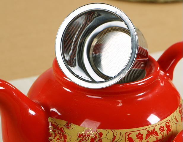 ชุดน้ำชาสำหรับพิธีมงคลสมรสแบบจีน/ของขวัญชุดน้ำชามงคลสมรส 包邮双喜结婚茶具套装婚庆礼品 Double Happiness Wedding Tea Set/Wedding Gift