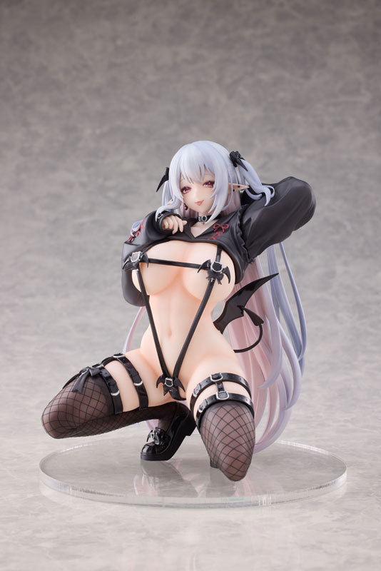 White Hair Hoodie Succubus Illustrated by Sora Nani Iro 1/6 Complete Figure(Provisional Pre-order)