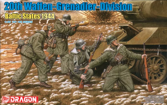 โมเดลฟิกเกอร์ Dragon Models 1/35 DGM6477 20TH Waffee Grenadier Div