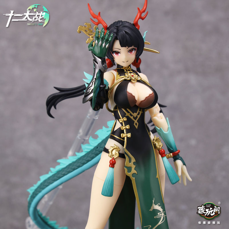 [Bonus] Twelves War Series Xiao Qing Long LOONG 1/12 Scale Posable Figure(Provisional Pre-order)