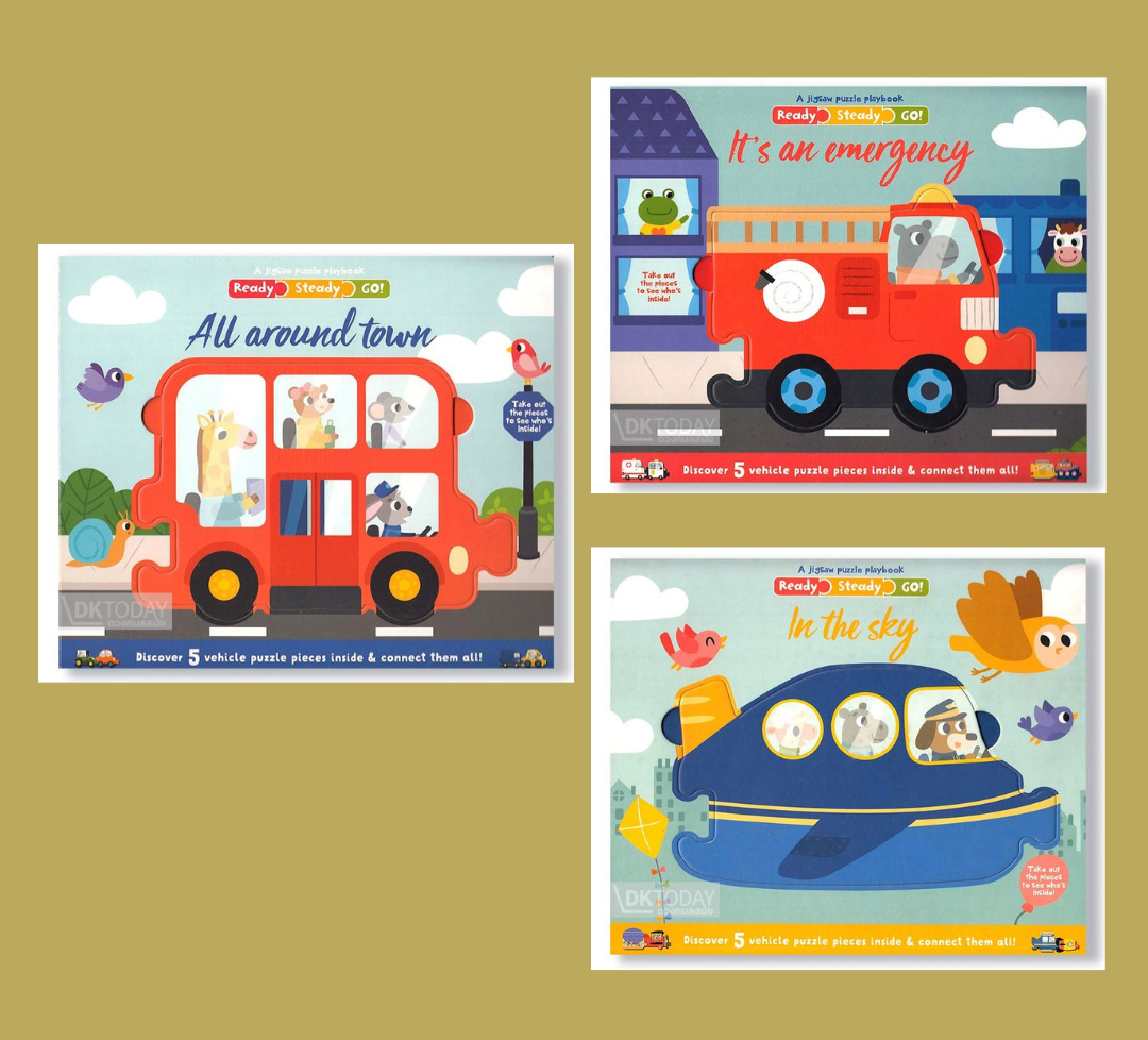 READY STEADY GO SERIES (A Jigsaw puzzle Playbook)