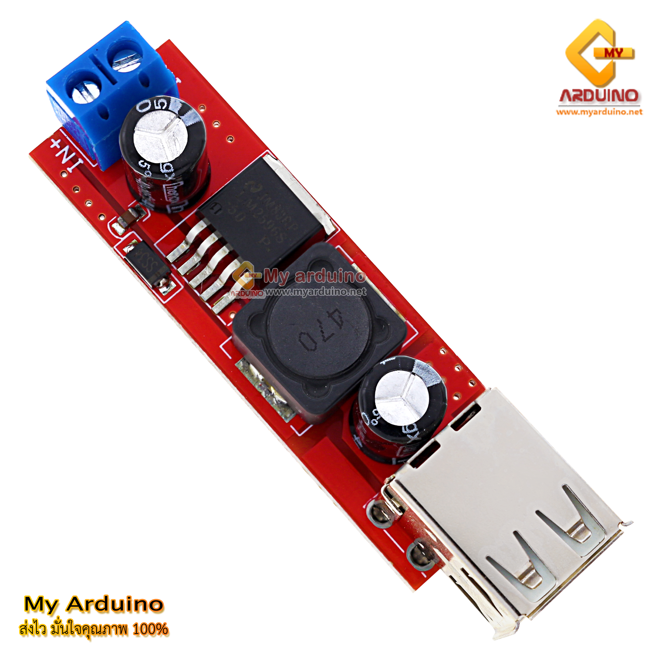 Arduino Step Down Power Module Dual USB output DC-DC Step Down Power Module 9-36v to 5V USB 3A For ...