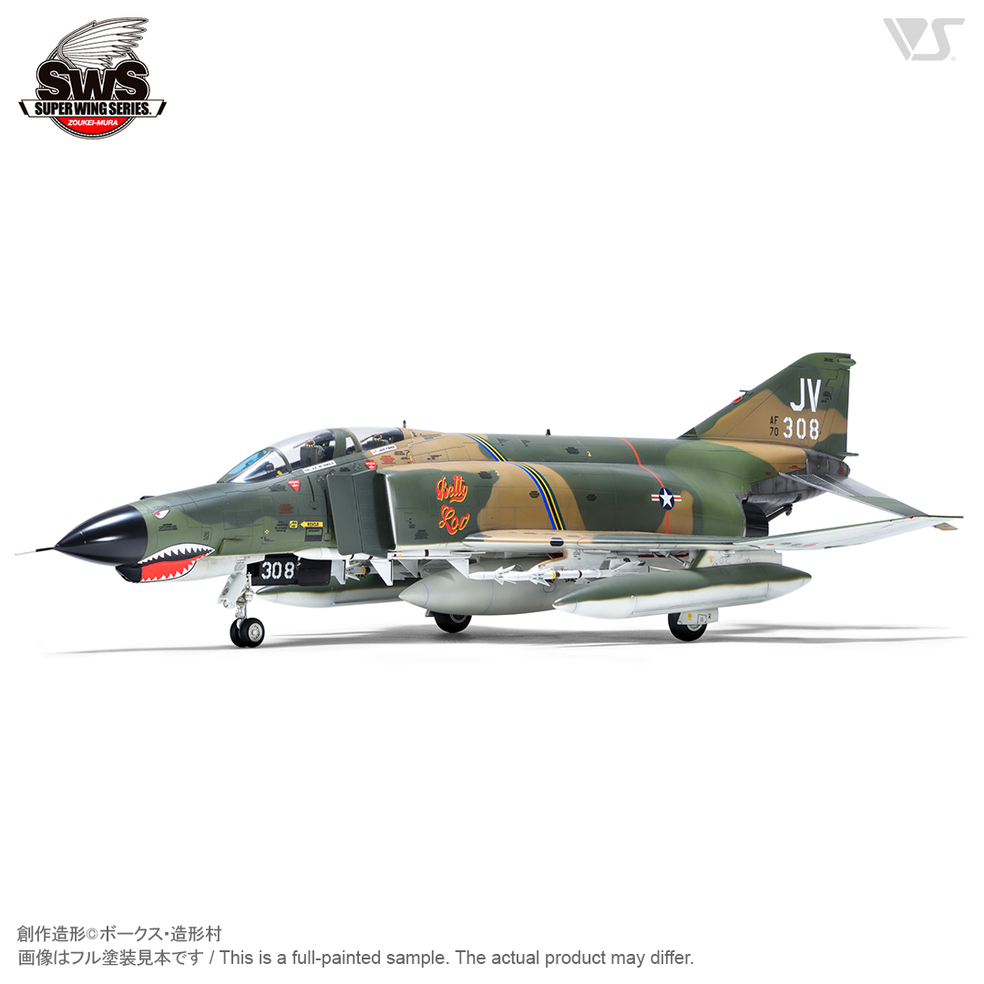โมเดลเครื่องบิน Zoukei-Mura SWS 1/48 No.10 F-4E Early PHANTOM II