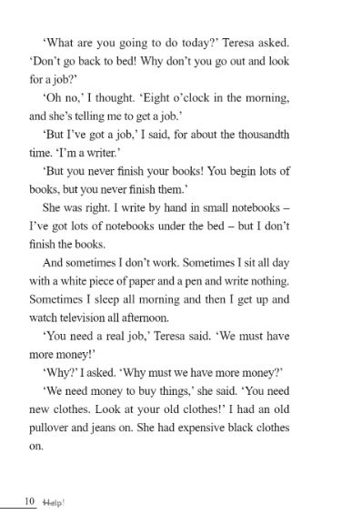 หนังสืออ่านนอกเวลาภาษาอังกฤษเรื่อง Help! (ระดับ 1) + CD Help! (Level 1) +CD