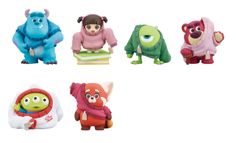 PERIHAPI! Changing Clothes Pixar Character 8Pack BOX(Pre-order)