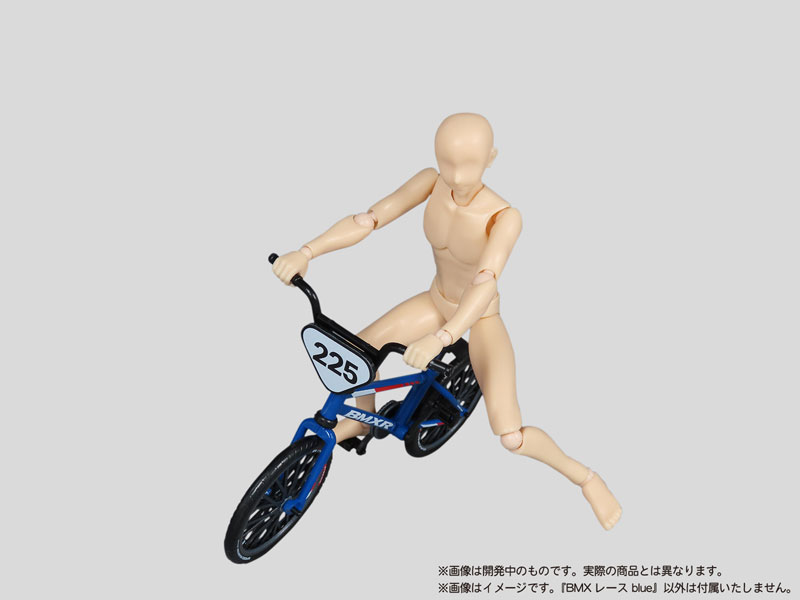 Pripra Figure Sports BMX Race blue Plastic Model(Pre-order)