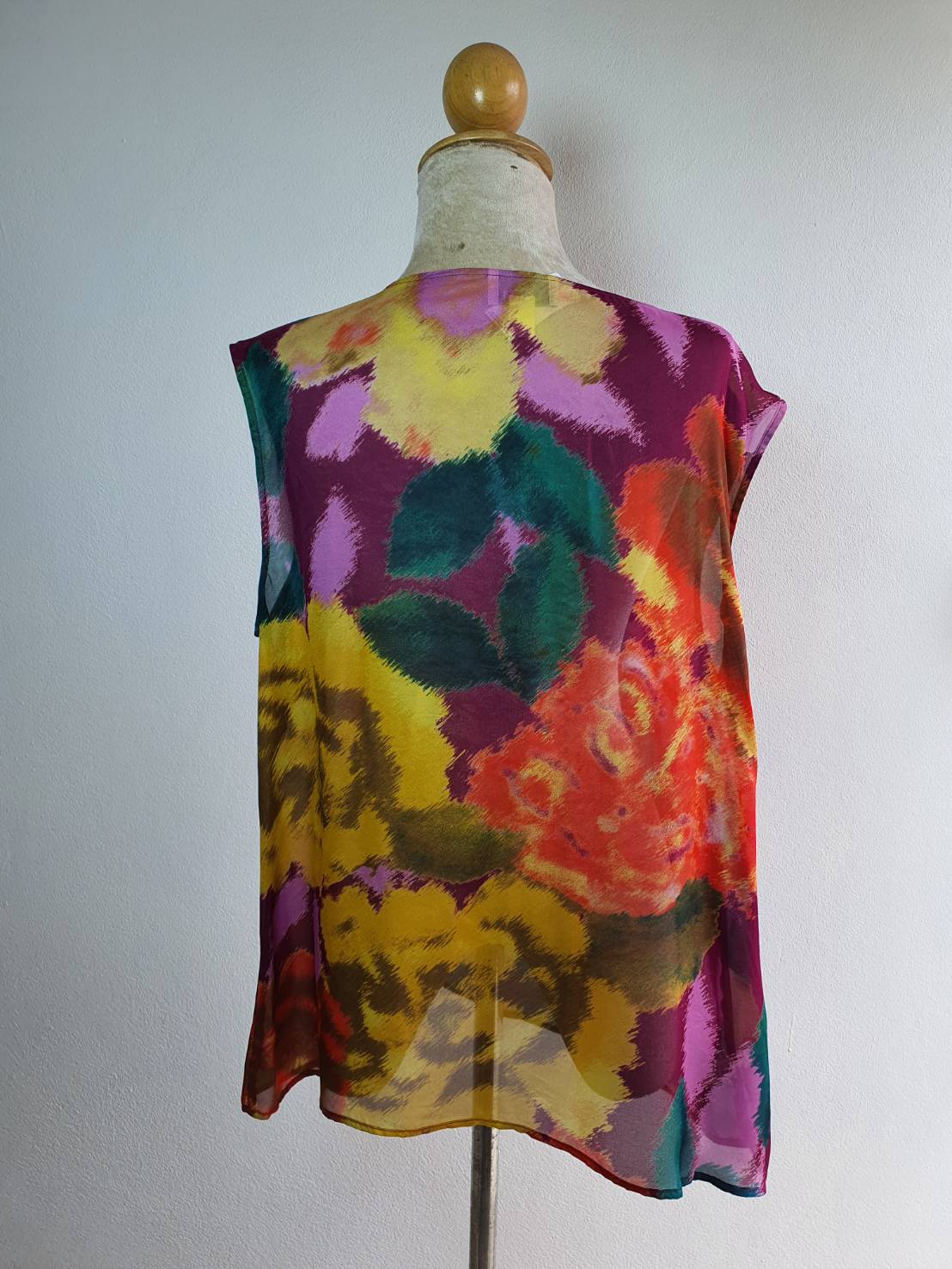 FF03920 เสื้อผ้าชีฟองหลากสี แบรนด์ ANN TAYLOR LOFT อก free-45นิ้ว