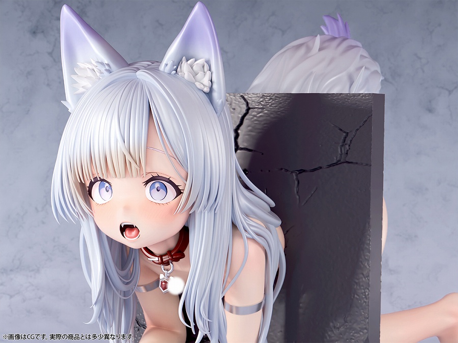 Nikkan Shoujo Wall-Ass Chibi Fox Girl Komachi (1/5 Scale)(Pre-order)