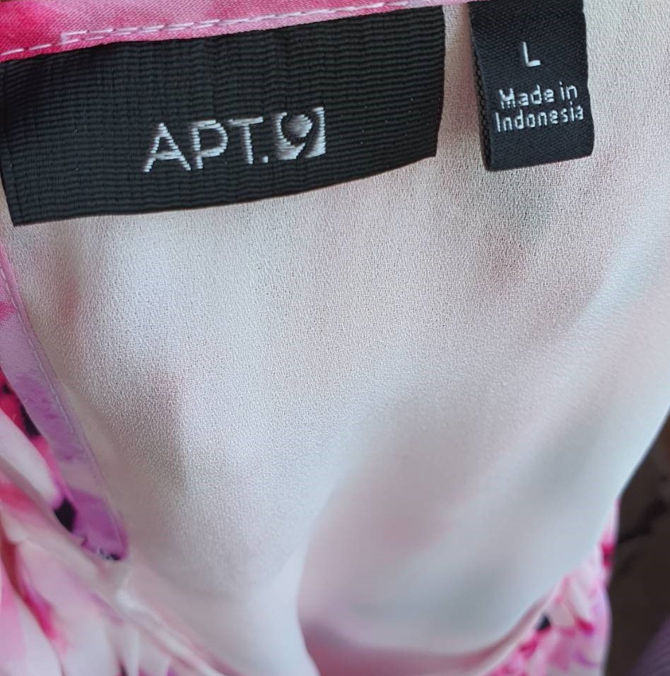 FF03307 เสื้อแฟชั่น ชีฟอง แบรนด์มือสอง APT.9 อก free-40 นิ้ว