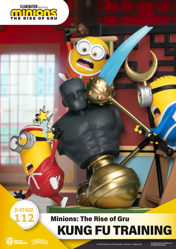 Diorama Stage-112 Minions: The Rise of Gru - Kung-fu Training Complete Figure(Provisional Pre-order)