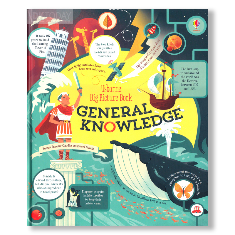 USBORNE BIG PICTURE BOOK OF GENERAL KNOWLEDGE BY DKTODAY