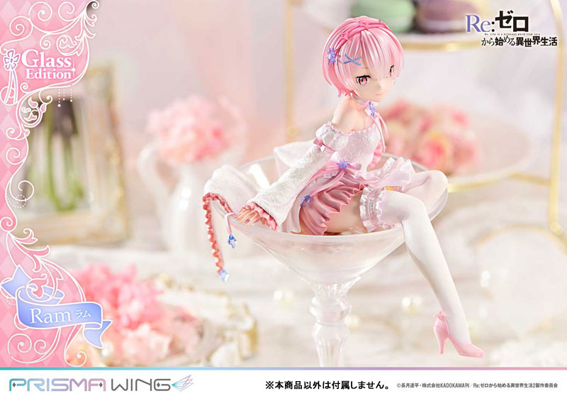 PRISMA WING Re:ZERO -Starting Life in Another World- Ram Glass Edition 1/7 Complete Figure(Pre-order)