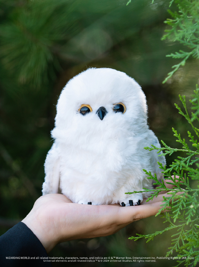[Pre-Order] Harry Potter Snow owl Universal Studios Beijing นกฮูกแฮร์รี่ โต้ตอบได้