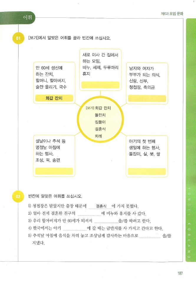 หนังสือเรียนภาษาเกาหลีระดับ 3-2 + CD (Yonsei Korean 3-2 English Version)