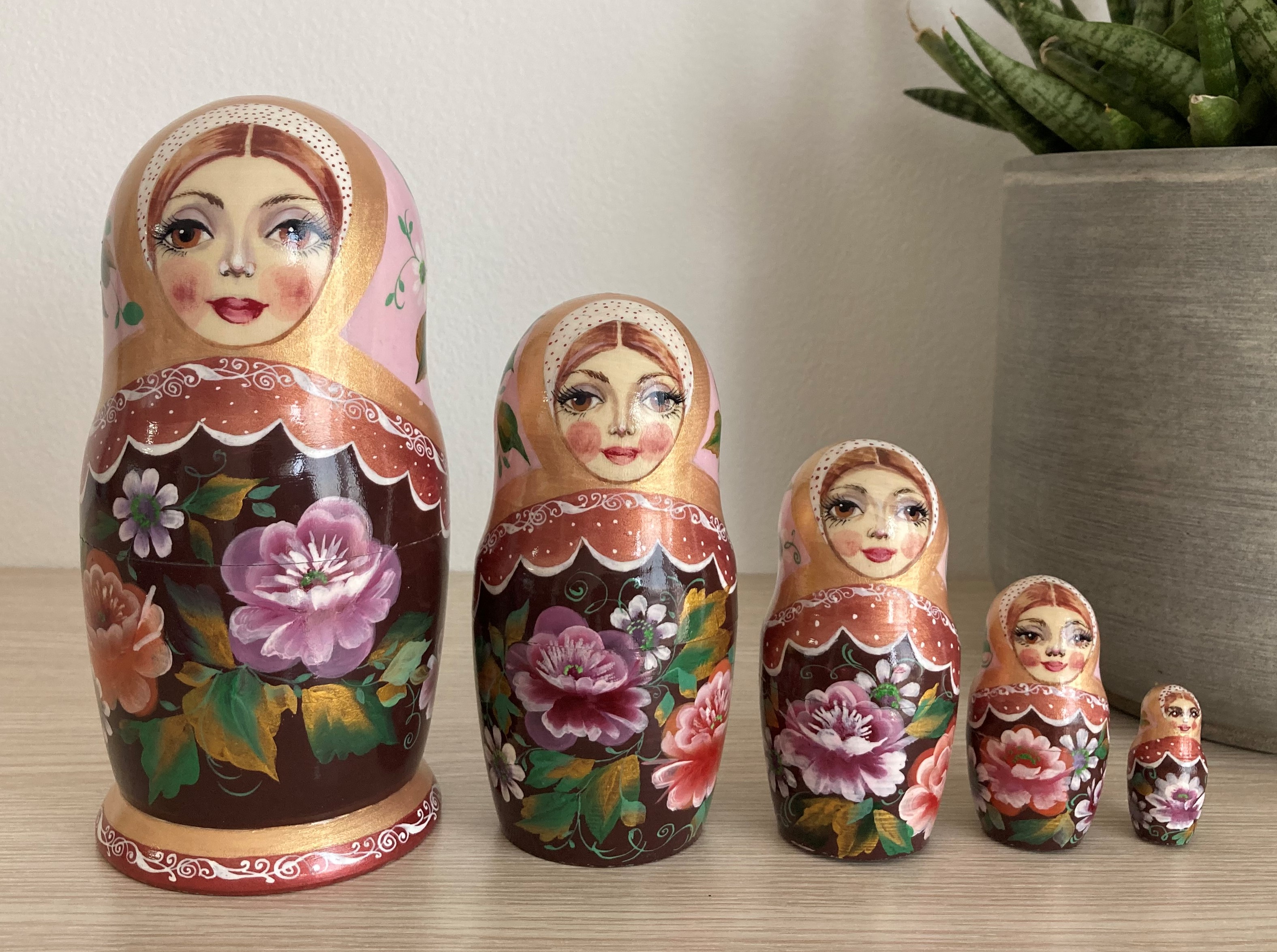 ตุ๊กตาแม่ลูกดก (Matryoshka) - Premium Doll From Russia With Love "Beautiful Girl 01"
