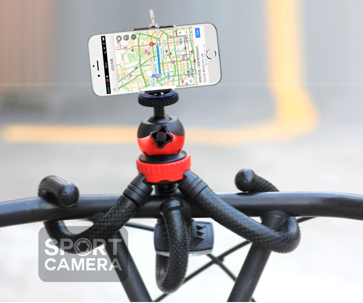 ขาตั้งกล้อง ขนาดเล็ก Octopus tripod รุ่น Q-56 (แถมฟรีตัวต่อมือถือ)