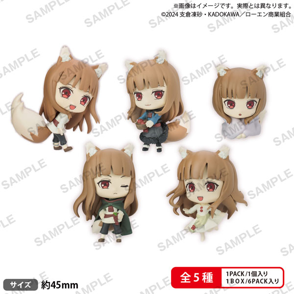 Spice and Wolf MERCHANT MEETS THE WISE WOLF Lots of Holo Collection Figure RICH BOX ver. 6Pack BOX(Pre-order)