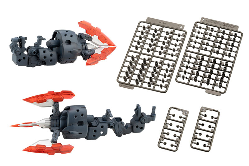 M.S.G Modeling Support Goods HEAVY WEAPON UNIT65 DUAL SPIRAL CRUSHER SET(Pre-order)