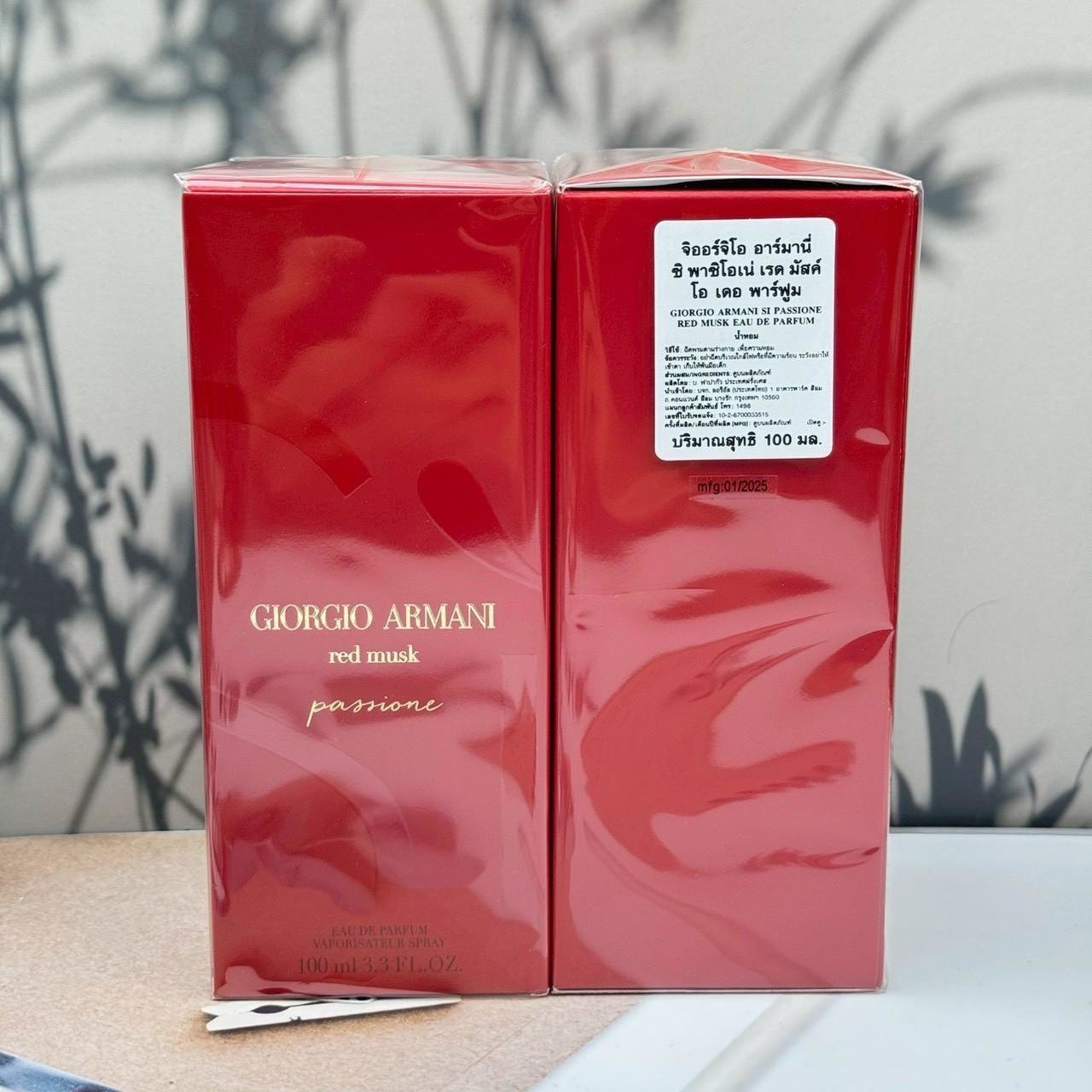 GIORGIO ARMANI SI PASSIONE RED MUSK 100 ml ( สคบคะ )