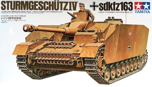 โมเดลรถถังทามิย่า ขนาด 1/35 Tamiya TA35087 German Sturmgeschutz IV Kit
