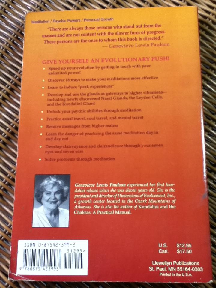 MEDITATION AND HUMAN GROWTH: A Practical Manual for Higher Consciousness/ GENEVIEVE LEWIS PAULSON