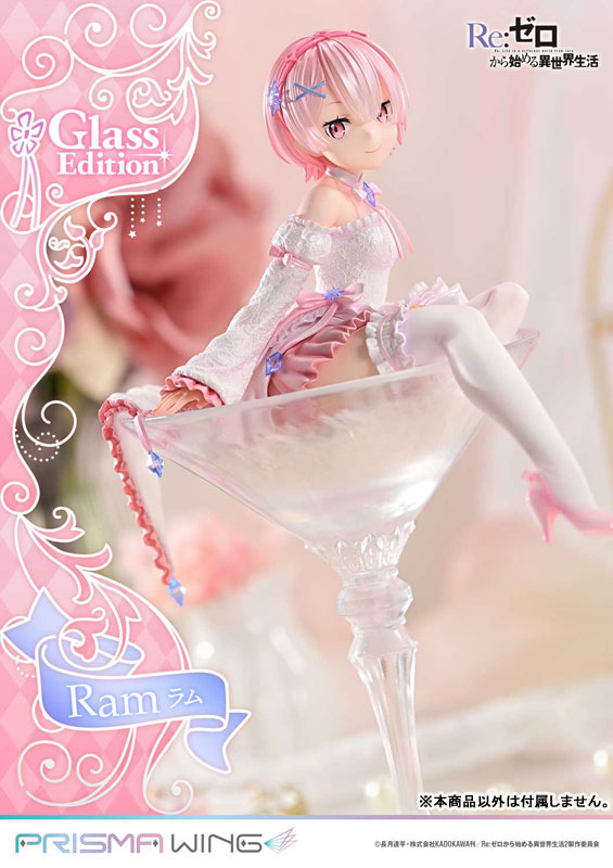 PRISMA WING Re:ZERO -Starting Life in Another World- Ram Glass Edition 1/7 Complete Figure(Pre-order)
