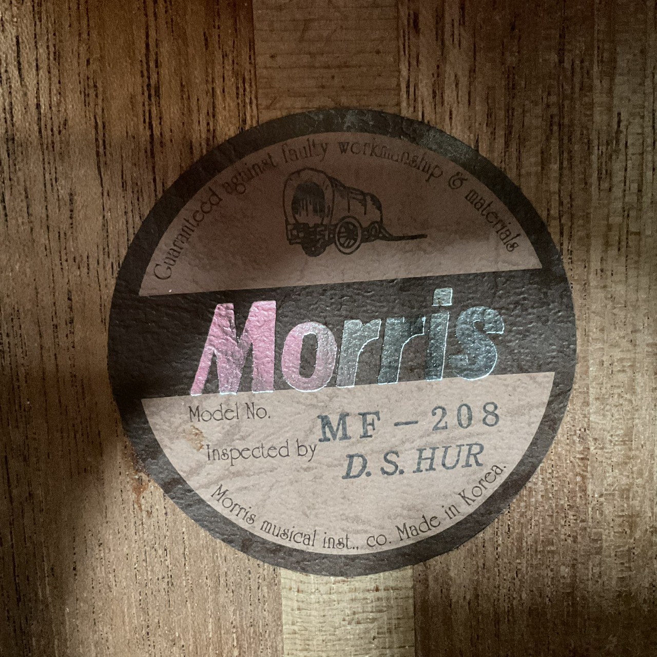 กีต้าร์โปร่ง Morris : MF-208