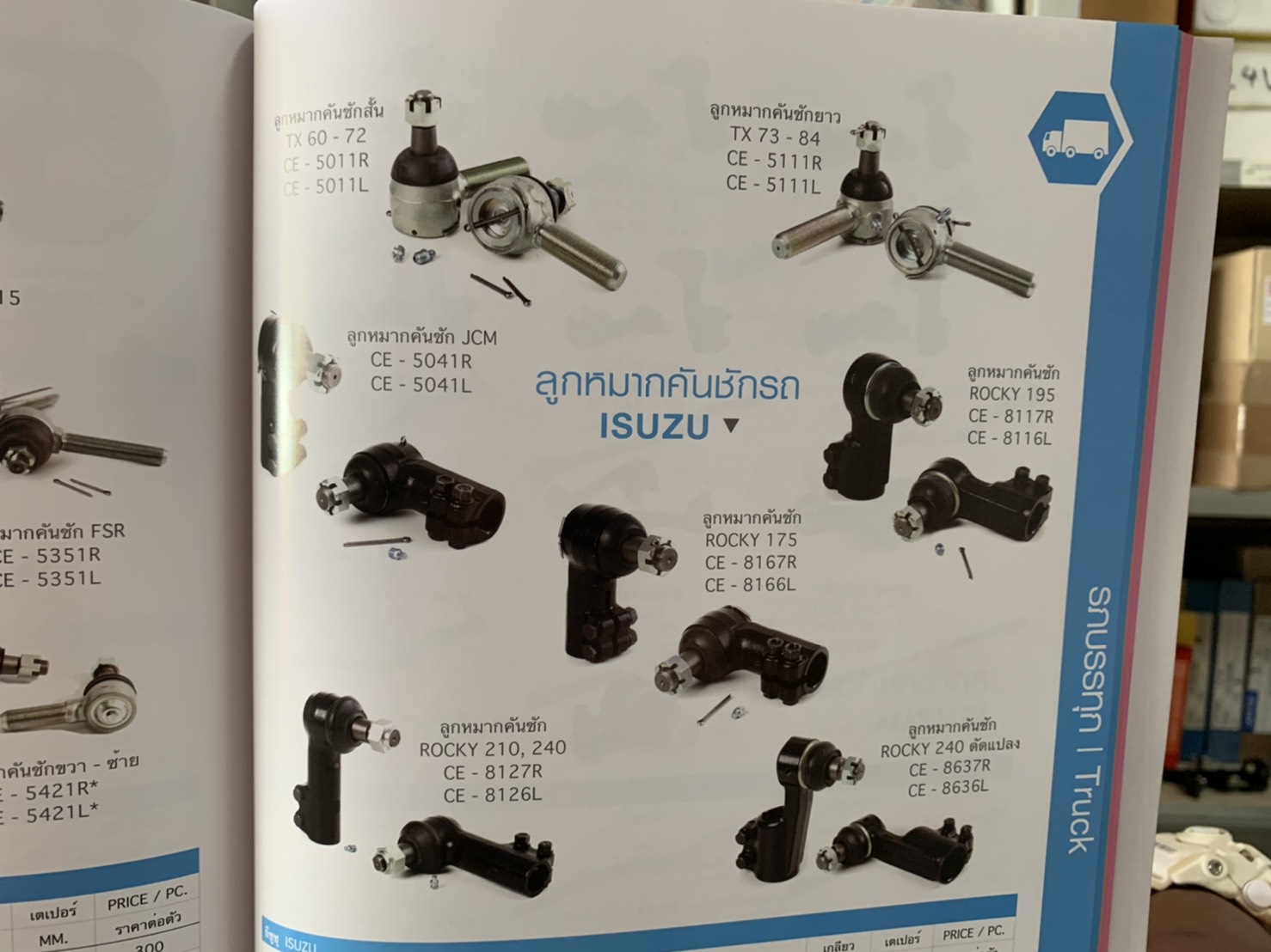 ลูกหมากคันชักรถบรรทุก ISUZU 2