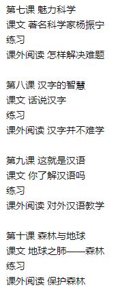 หนังสือเรียนภาษาจีน Hanyu Yuedu Jiaocheng เล่ม 3 汉语阅读教程(修订本)第三册·一年级教材