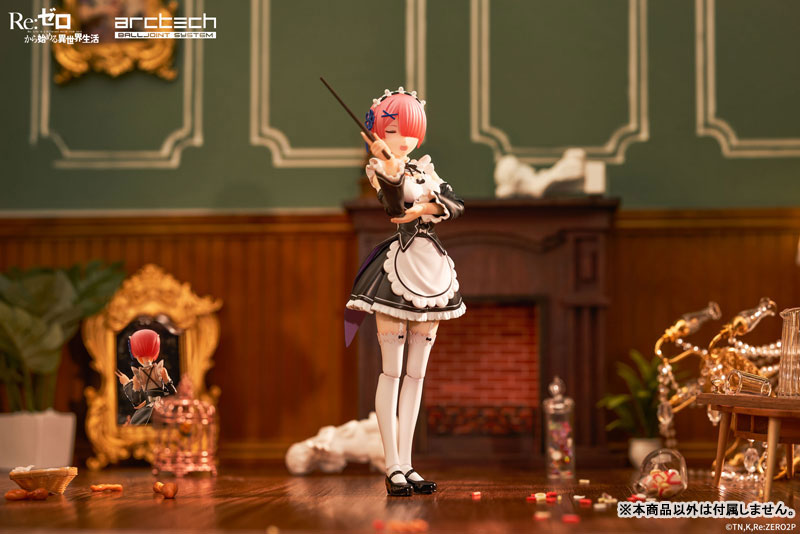 [Bonus] ARCTECH Posable Series Re:ZERO -Starting Life in Another World- Ram 1/8 Posable Figure(Pre-order)
