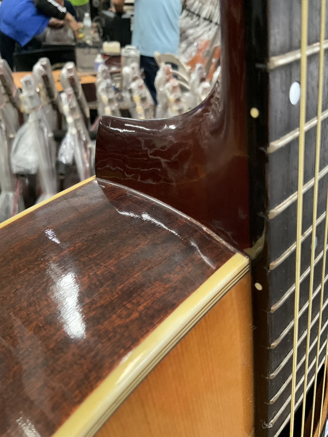 กีต้าร์โปร่ง No Brand