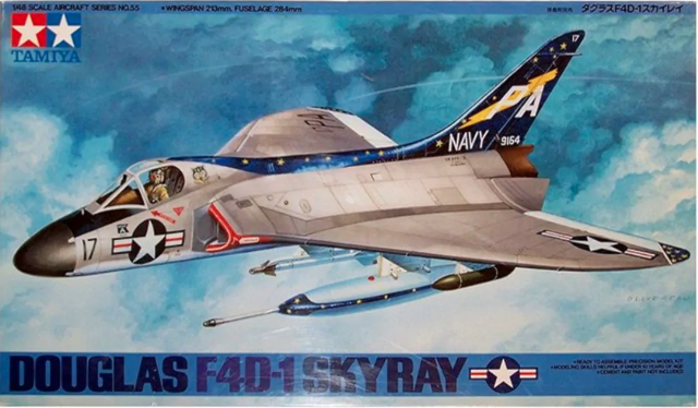 โมเดลเครื่องบิน Tamiya ขนาด 1/48 TA61055 Douglas F4D-1 Skyray