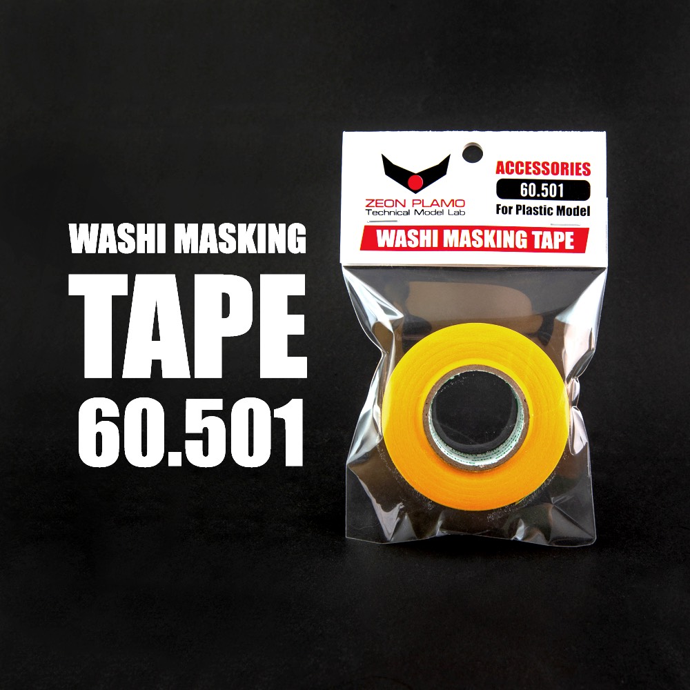 60.501 Washi Masking Tape Zeon Plamo เทปบังพ่น 3M