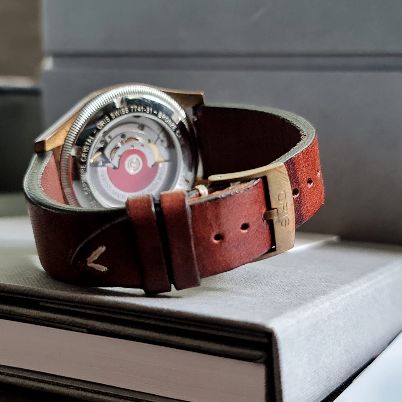 นาฬิกา Oris Big Crown Pointer Date 80th Anniversary 40mm สายหนัง มือสอง ของแท้