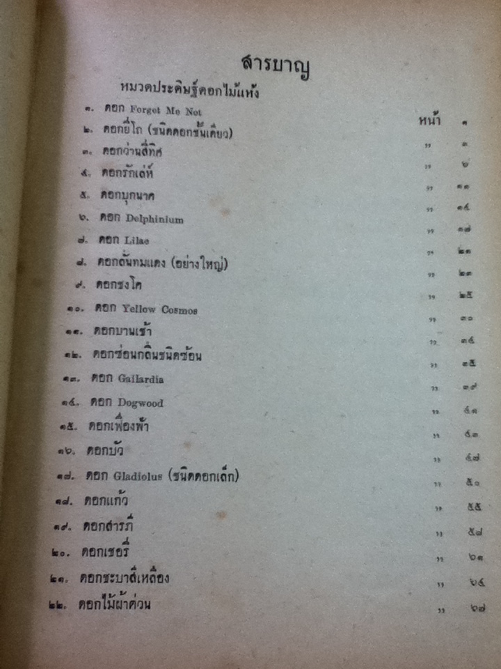 ตำราจัดดอกไม้สด และประดิษฐ์ของชำร่วย/ ม.ร.ว.สอิ้งมาศ นวรัตน์