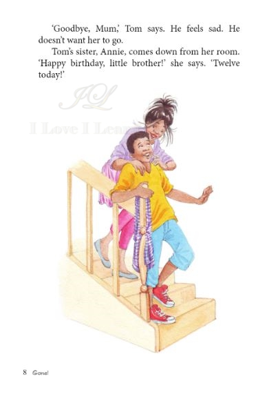 หนังสืออ่านนอกเวลาภาษาอังกฤษเรื่อง Gone (ระดับเบื้องต้น)+CD Gone (English Reading: Beginner) + CD