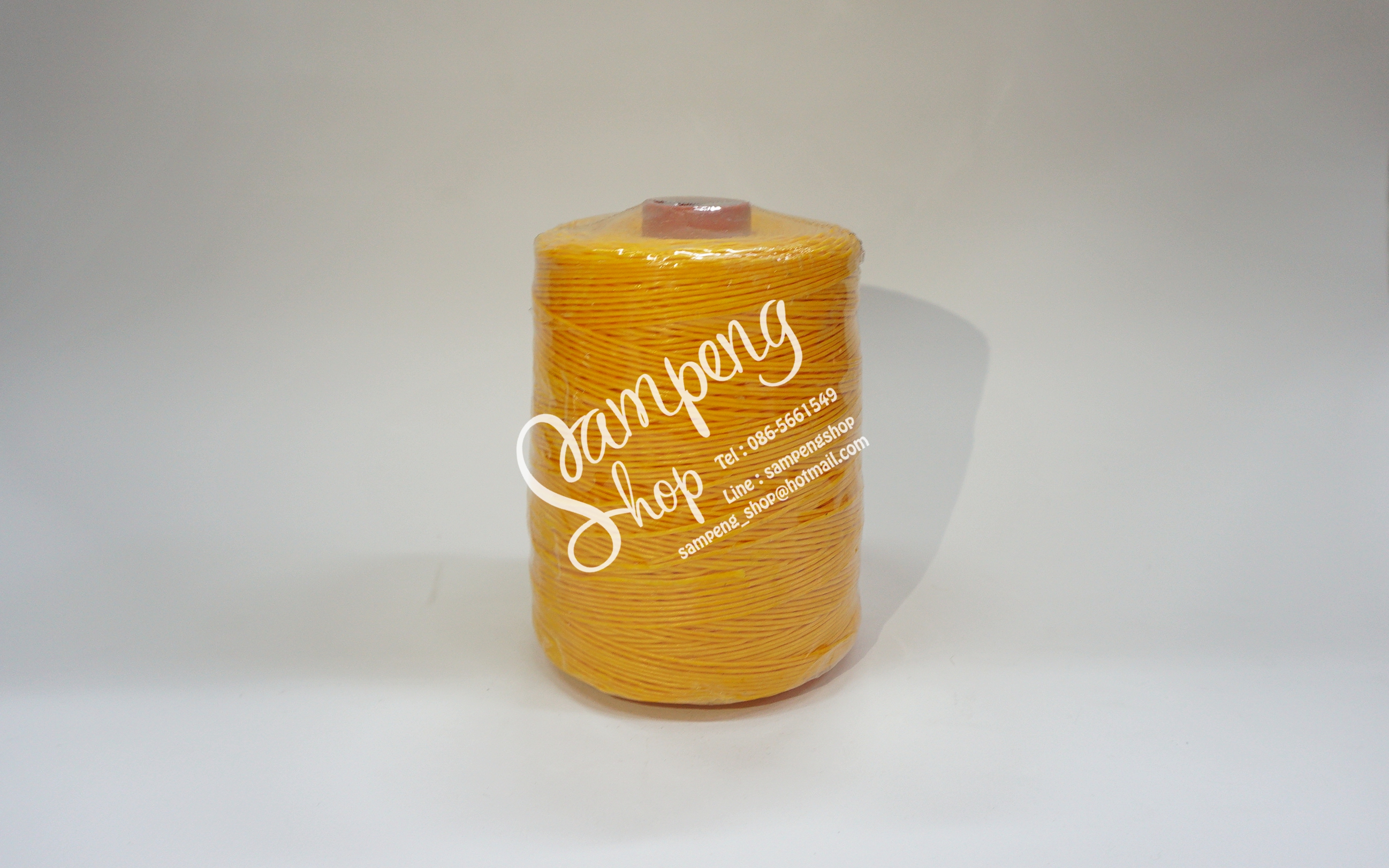 เชือกเทียน สีเหลืองทอง