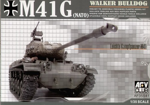 โมเดลรถถัง AFV ขนาด 1/35 AF35S41 M41 Germany