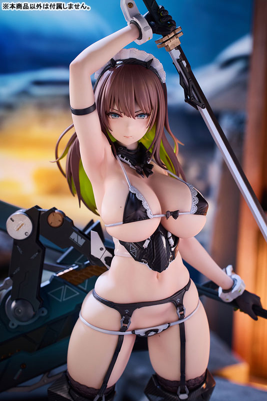 Nidy-2D- Original "PIXEL PHILIA 18" "Meido-Busou: Blade" DX ver. illustration by Nidy-2D- 1/7(Pre-order)