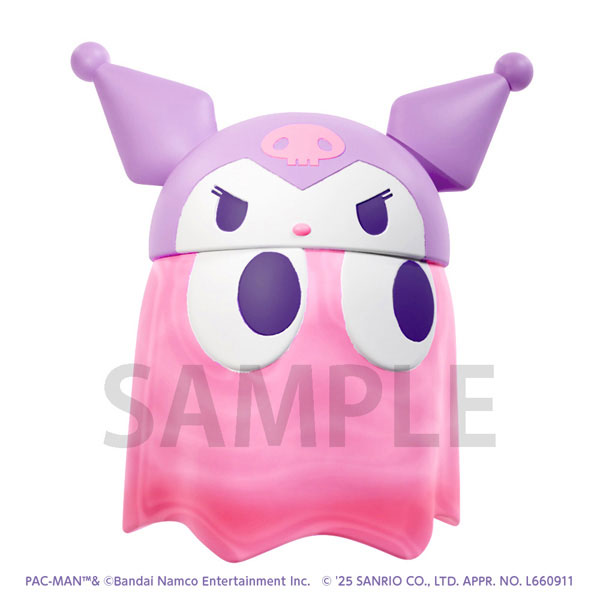 Pac-Man x Sanrio Characters Chibi Collect Figure Vol.2 Clear Color ver. 6Pack BOX(Pre-order)