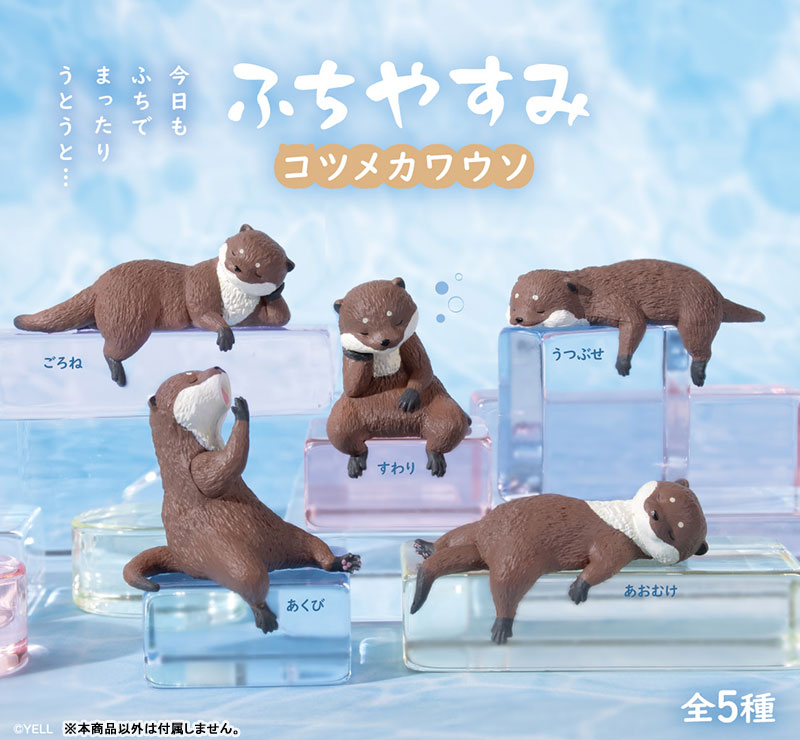 Fuchiyasumi Small-clawed Otter 10Pack BOX(Pre-order)