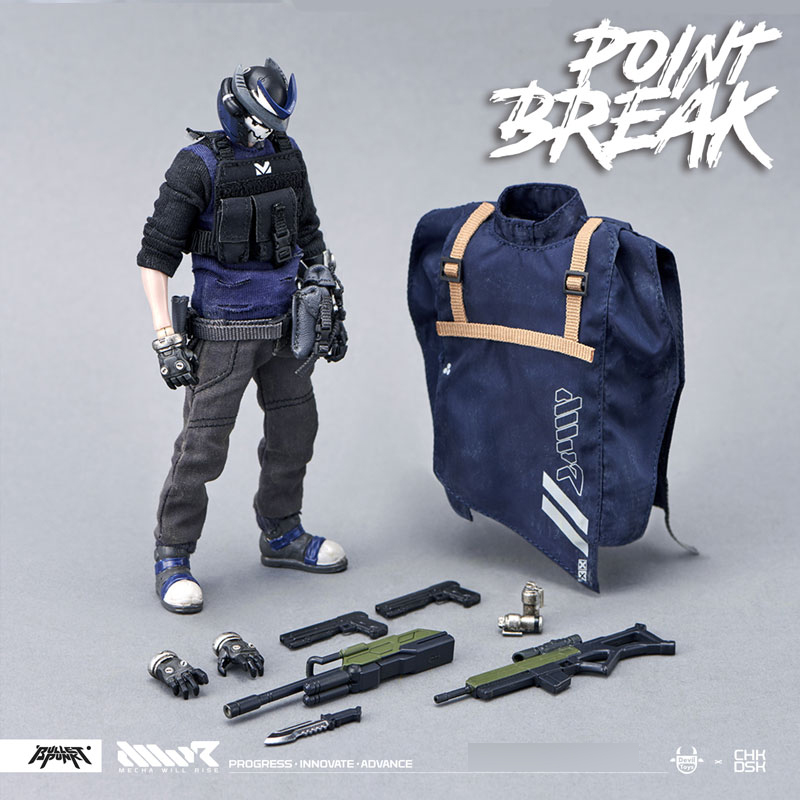 POINT BREAK Set - Carbine & DXIII 1/12 Scale Action Figure(Pre-order)
